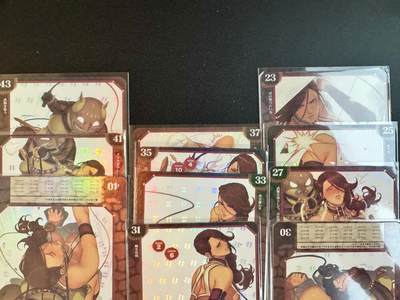 NO.20.5 好又多妹卡大赏，祝你新年旺桃花~只能从此链接进的专场！新店点关注不迷路~每周一站式配齐，方便凑单！（周5晚9点截拍，卖家送拍免费！） - 冰狗 囚禁的龙骑士-只甜 捆绑限制 第二弹 一套11张 折光彩闪