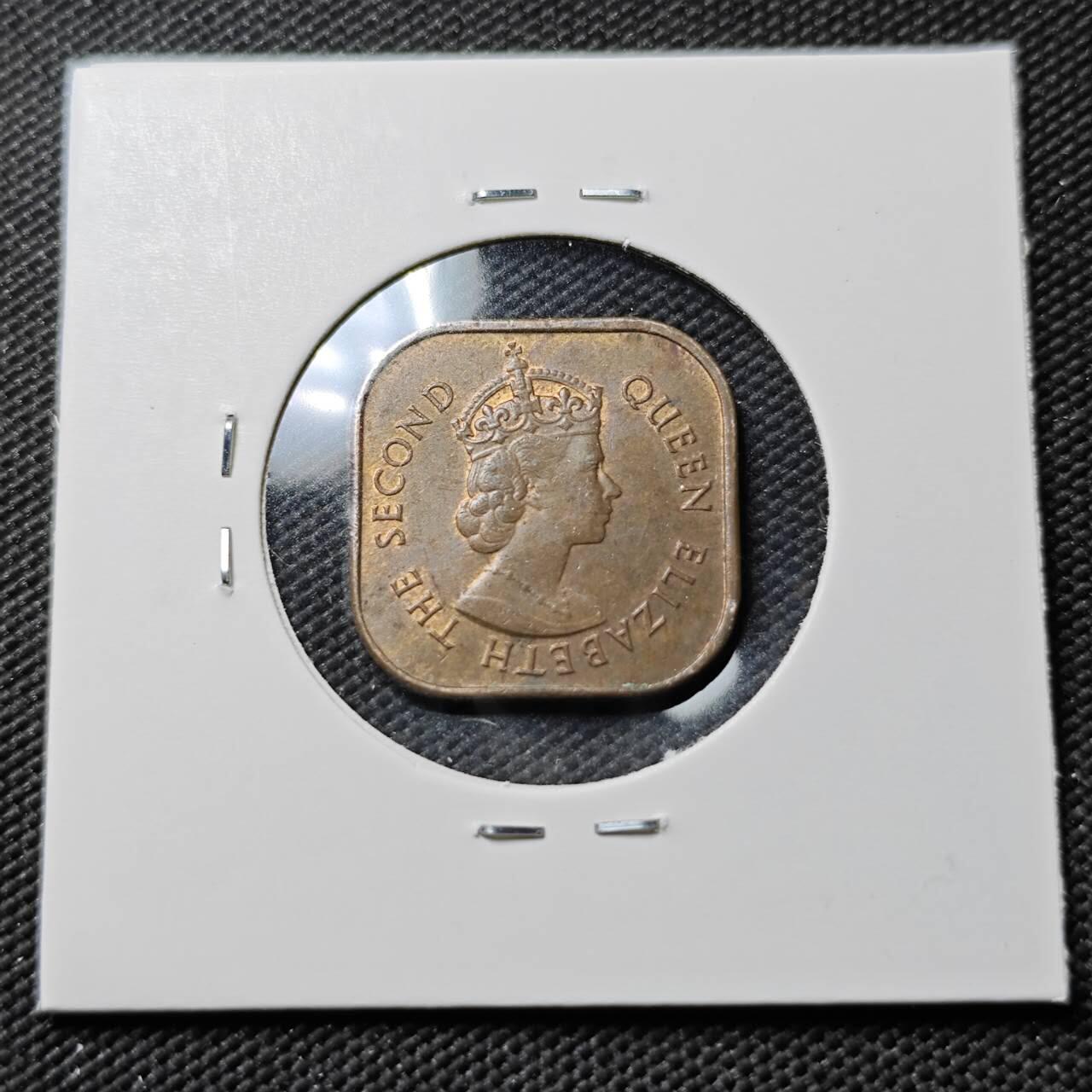 KK钱币收藏小铺  第383期  2月预留时间 周末发货  1958马来亚1分铜币