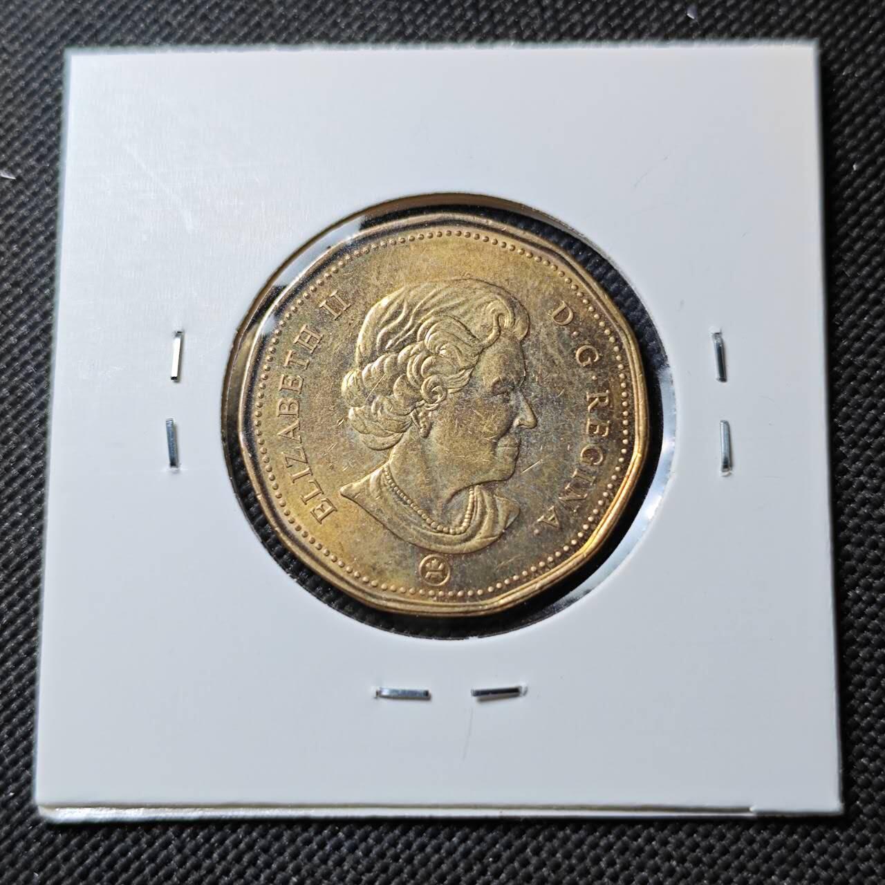 KK钱币收藏小铺  第384期  2月预留时间 周末发货  加拿大1元 好品