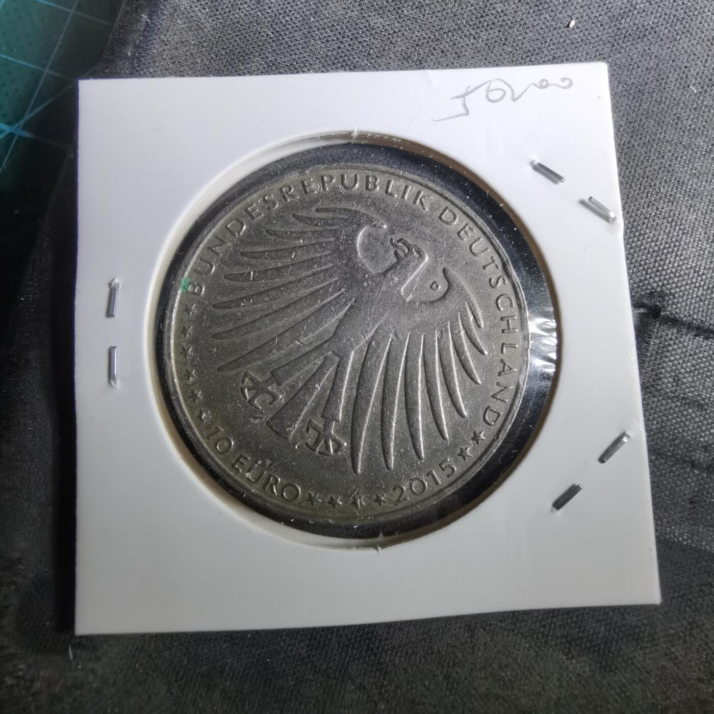 沼泽如烟--第950场 德国2015年10欧元纪念币