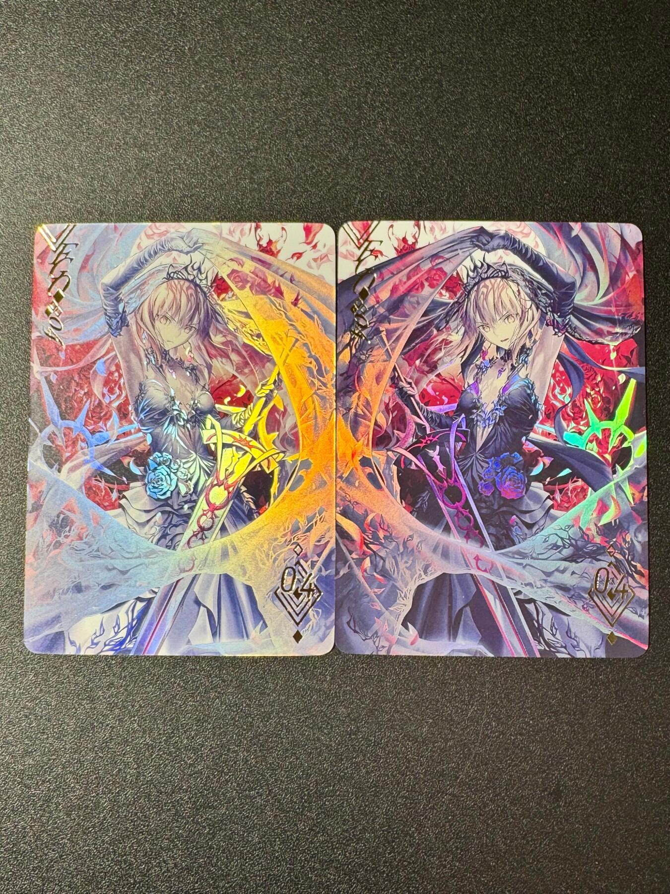 NO.20 好又多金牌大场，新年马到成功！新店点关注不迷路！每周一站式配齐，方便凑单！（周6晚8点截拍，卖家送拍0抽成！） 京珞卡牌 FGO 贞德婚纱 对卡 2张 彩闪