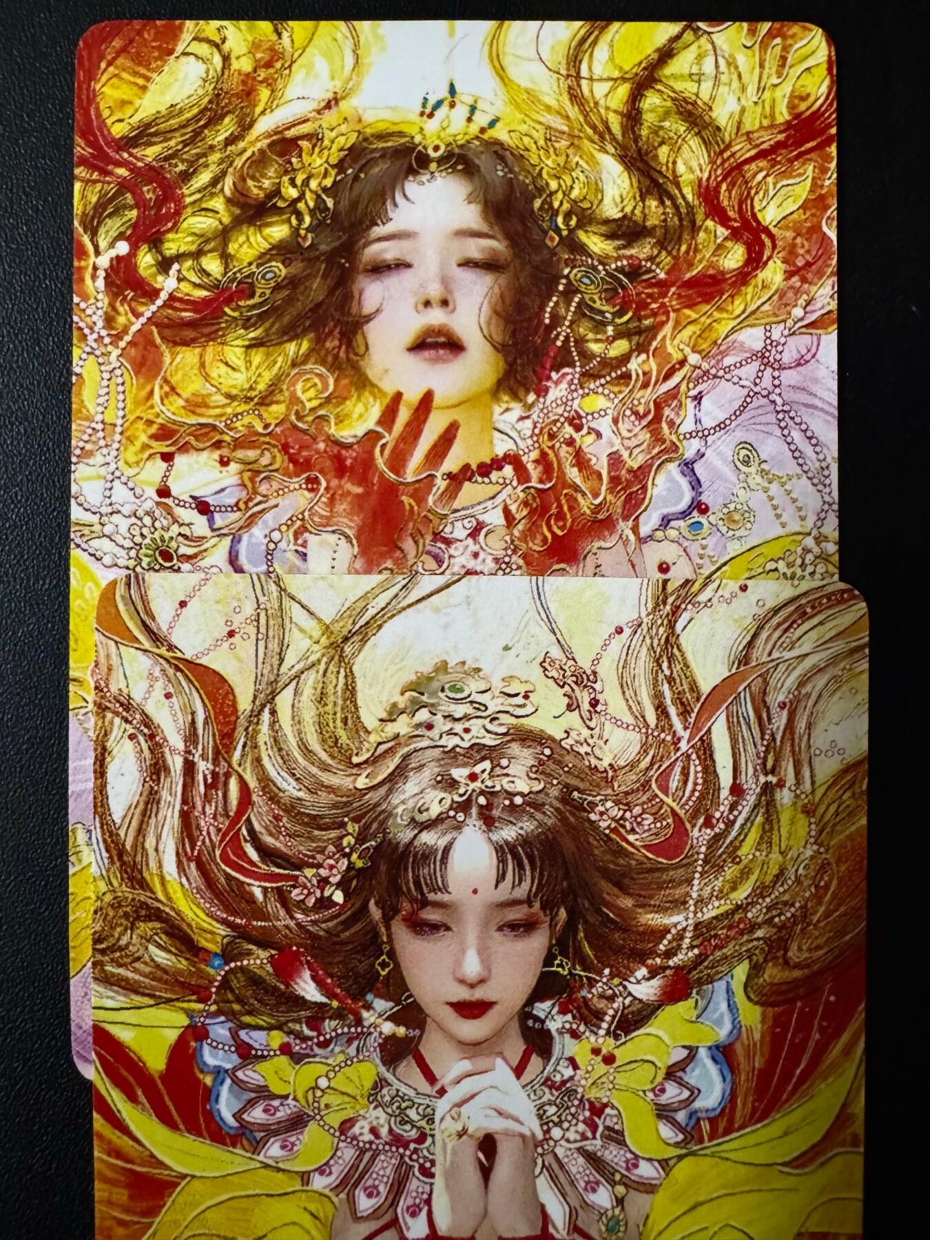 NO.20.5 好又多妹卡大赏，祝你新年旺桃花~只能从此链接进的专场！新店点关注不迷路~每周一站式配齐，方便凑单！（周5晚9点截拍，卖家送拍免费！） 燎原 人间传 刷子 尤二姐+尤三姐大头卡 2张