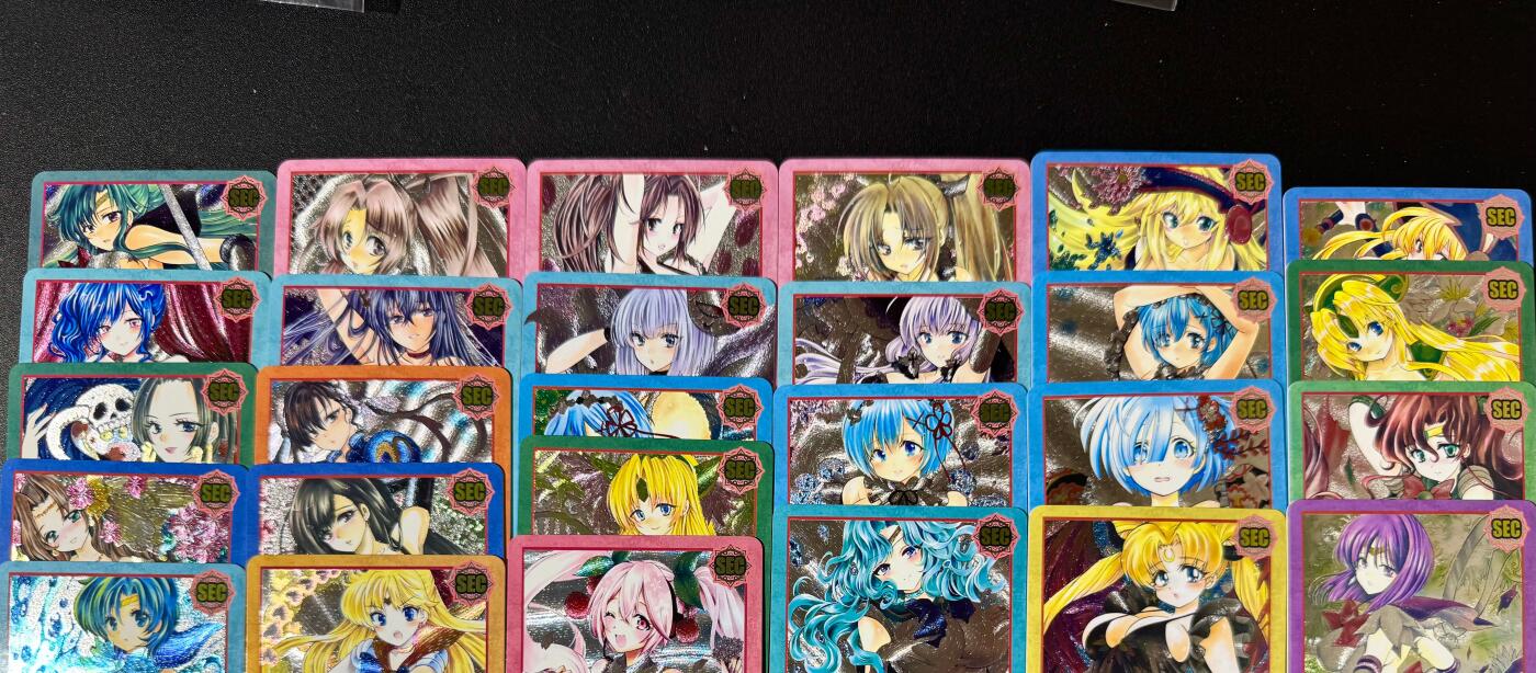 NO.20.5 好又多妹卡大赏，祝你新年旺桃花~只能从此链接进的专场！新店点关注不迷路~每周一站式配齐，方便凑单！（周5晚9点截拍，卖家送拍免费！） 【套卡】我的女友 粗闪大全套27张