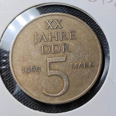 KK钱币收藏小铺  第384期  2月预留时间 周末发货 -  东德5马克