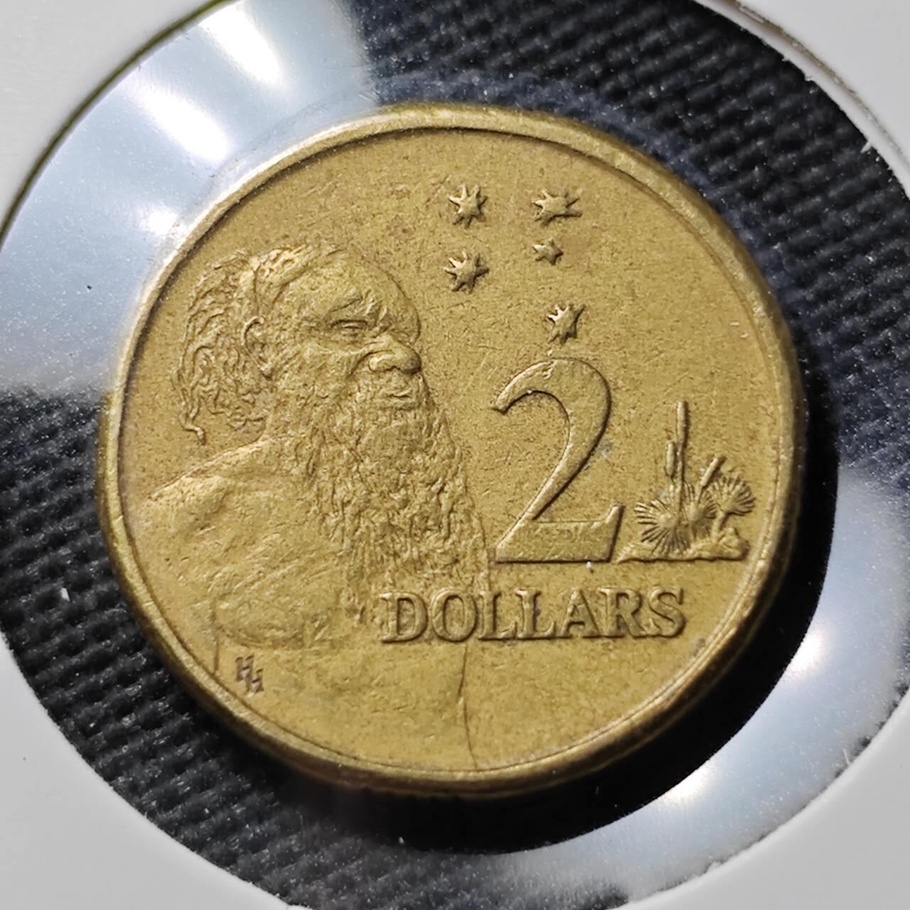 KK钱币收藏小铺  第383期  2月预留时间 周末发货  澳大利亚2元