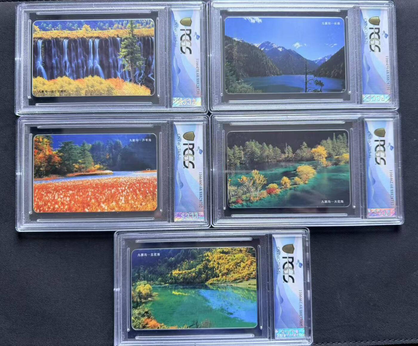 【琪哥网】评级磁卡综合场(121） 【PCGS68】IC卡九寨沟DZ版