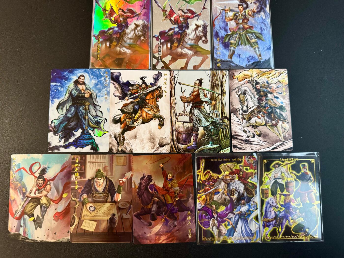 NO.20 好又多金牌大场，新年马到成功！新店点关注不迷路！每周一站式配齐，方便凑单！（周6晚8点截拍，卖家送拍0抽成！） 水浒卡牌 各家散卡12张 纱布闪、粗闪、磨砂彩闪、厚卡彩闪、银闪