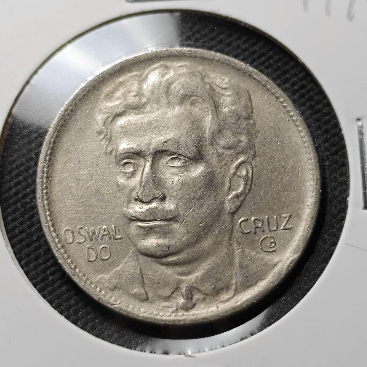 KK钱币收藏小铺  第384期  2月预留时间 周末发货  1937巴西400瑞斯镍币