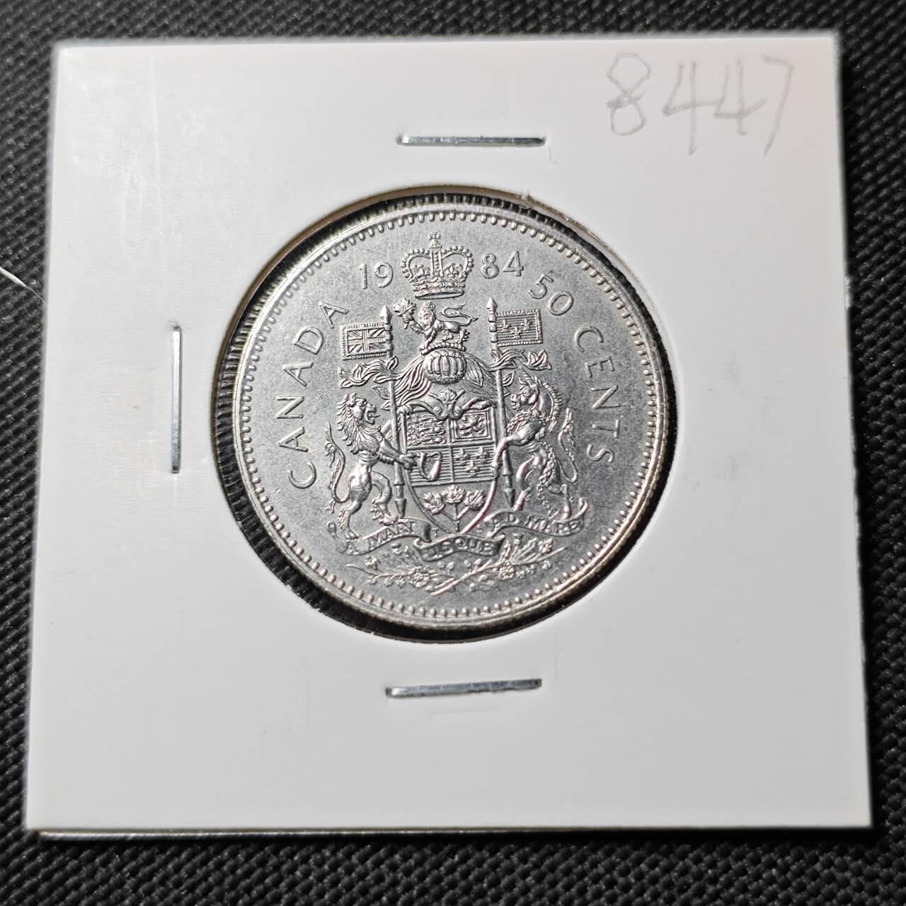 KK钱币收藏小铺  第384期  2月预留时间 周末发货  加拿大50分