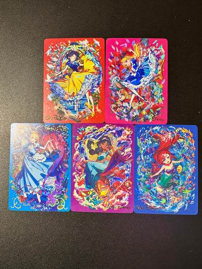 NO.20 好又多金牌大场，新年马到成功！新店点关注不迷路！每周一站式配齐，方便凑单！（周6晚8点截拍，卖家送拍0抽成！） - 京珞卡牌 童话公主 1套5张 彩闪