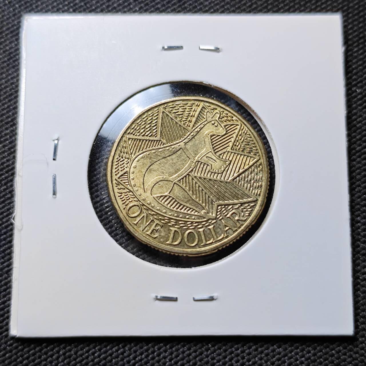 KK钱币收藏小铺  第384期  2月预留时间 周末发货  澳大利亚1元纪念币 好品