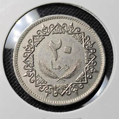 KK钱币收藏小铺  第384期  2月预留时间 周末发货 -  利比亚20米利姆