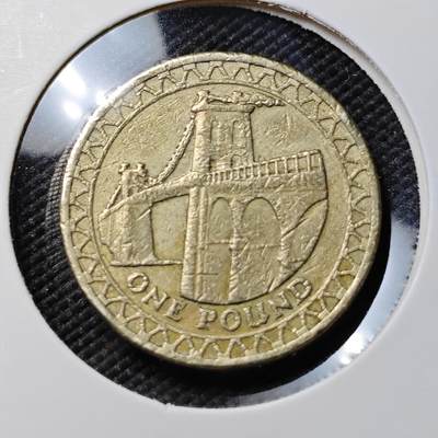 KK钱币收藏小铺  第383期  2月预留时间 周末发货 -  英国1镑 桥