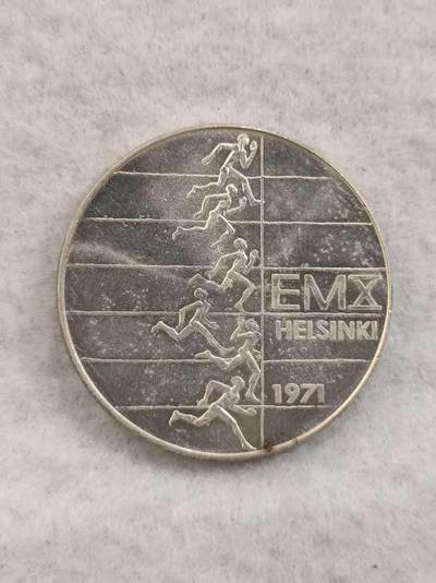 G&W世界散币，银币处理专场（第41场） - 芬兰1971年10马克 银币