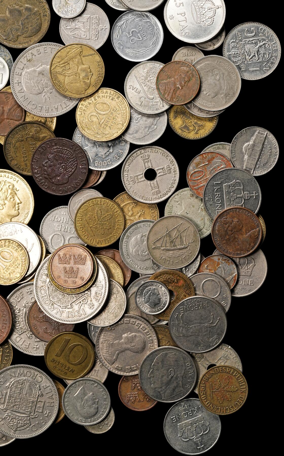 修遠堂世界钱币第一百期 世界硬币 第一组 约140余枚