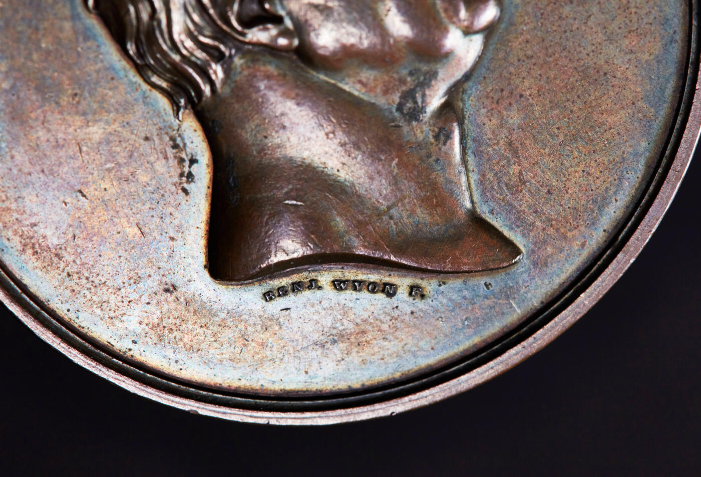 【俄甄集藏】2026年(046)01-07 星期三 晚 19:30 全场包邮 英国1831年纪念威廉四世加冕与新伦敦大桥竣工大铜章，直径：50mm，重量：61.57克，经典品种