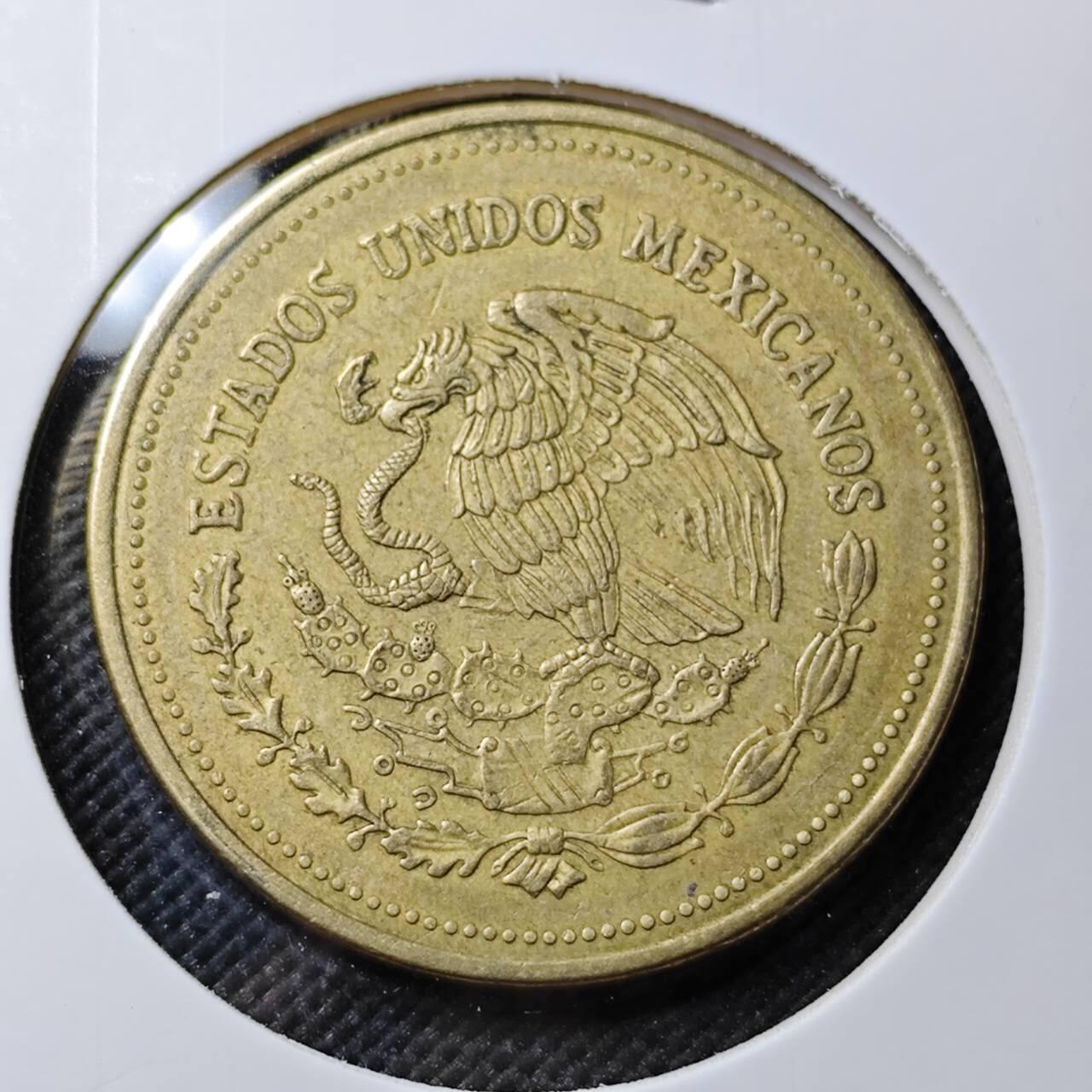 KK钱币收藏小铺  第383期  2月预留时间 周末发货  墨西哥1000比索大币