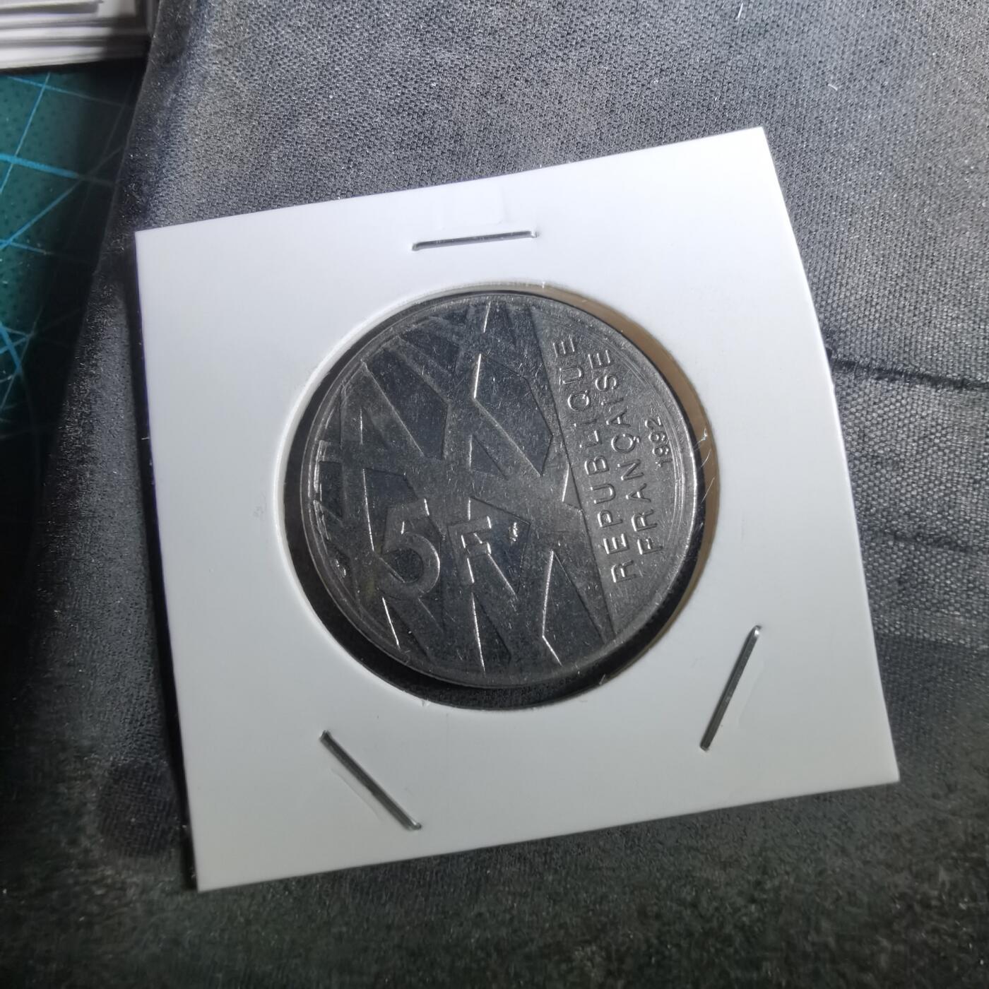 沼泽如烟--第950场 法国1992年5法郎