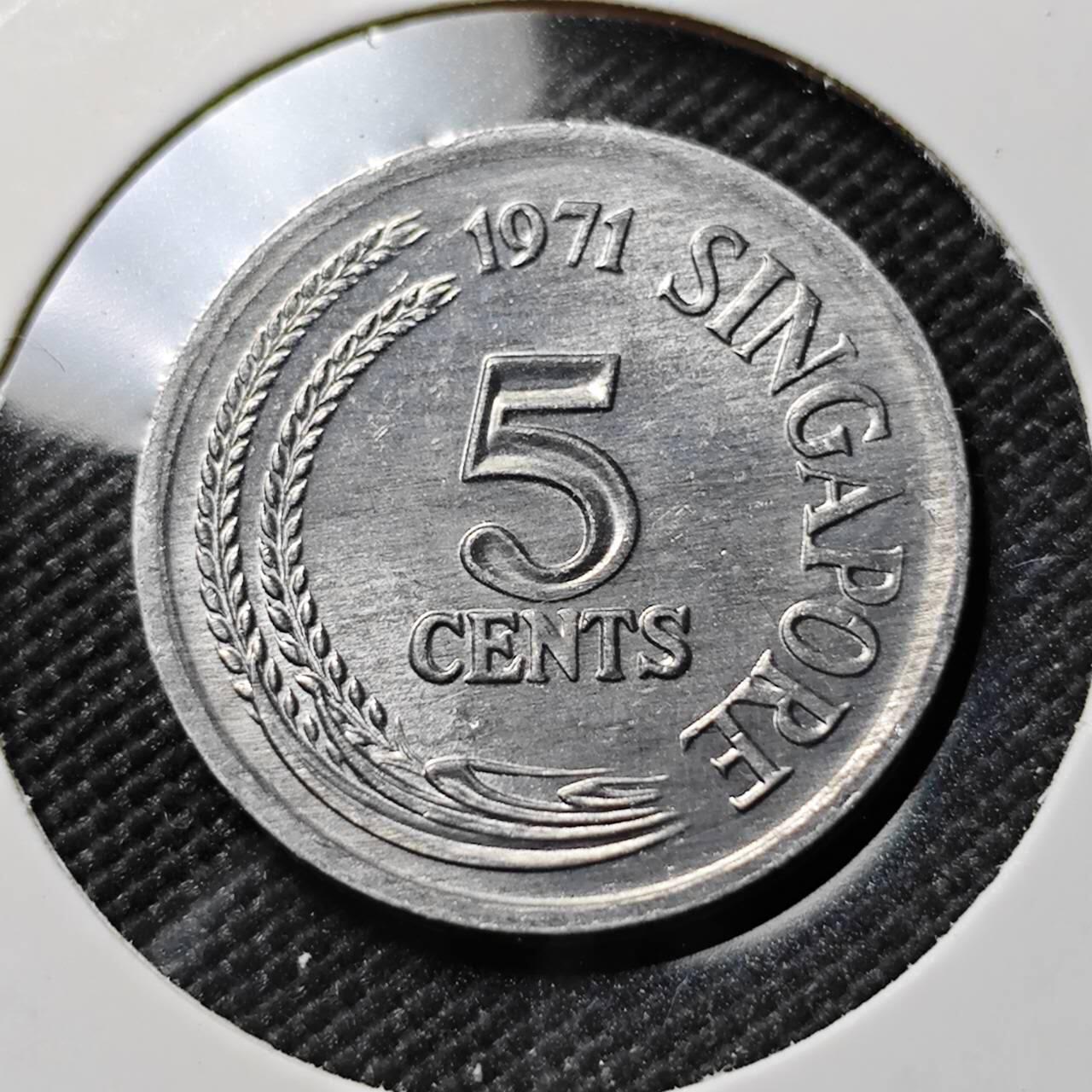 KK钱币收藏小铺  第384期  2月预留时间 周末发货  新加坡农粮纪念币