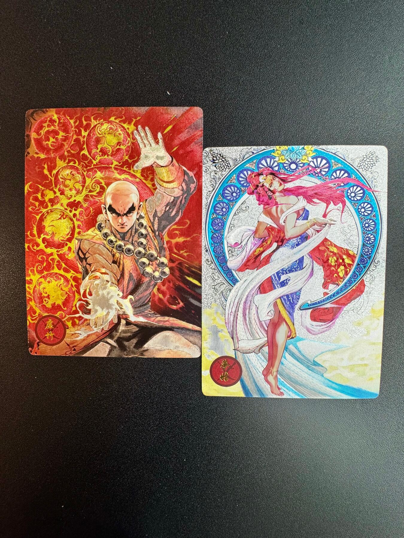 NO.20 好又多金牌大场，新年马到成功！新店点关注不迷路！每周一站式配齐，方便凑单！（周6晚8点截拍，卖家送拍0抽成！） 奇点卡牌 天龙八部 梦姑+虚竹 粗闪一对