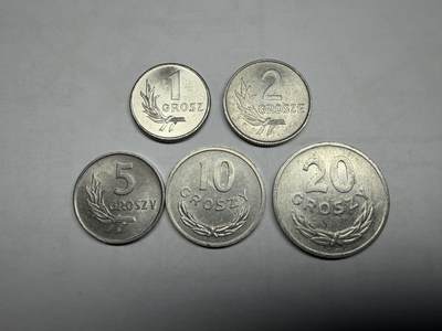 2026年集古藏今外币拍卖第一期-第1场—（总第298拍），可以寄存60天，满160元包邮。 - 波兰1-20兹罗提5枚