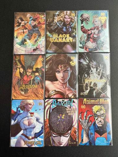 NO.20 好又多金牌大场，新年马到成功！新店点关注不迷路！每周一站式配齐，方便凑单！（周6晚8点截拍，卖家送拍0抽成！） - 阿毛玩卡 DC第七弹纱布闪工艺 共9张