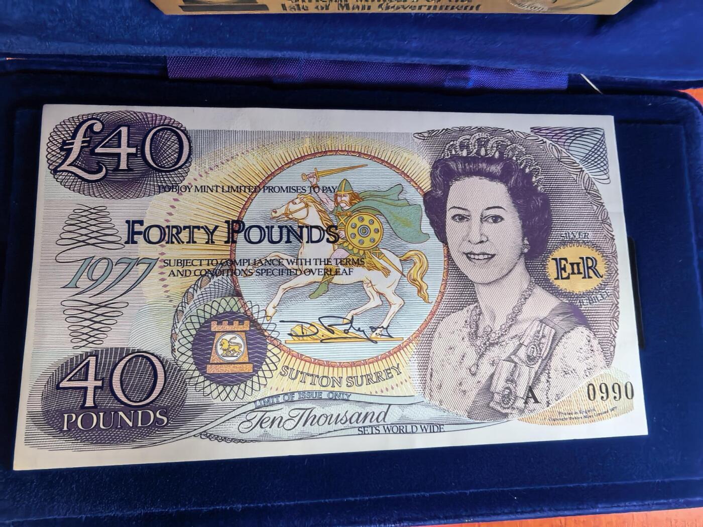 长老汇蛇年精选第九十一场拍卖 1977马恩精制银币6枚套，有盒无证，1万套，带造币厂原章1枚