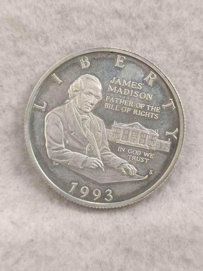 G&W世界散币，银币处理专场（第41场） - 美国1993年50分  银币