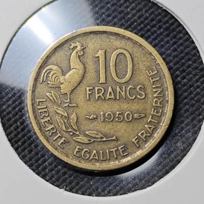 KK钱币收藏小铺  第384期  2月预留时间 周末发货 -  法国10分铜币