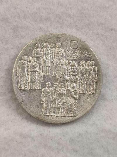 G&W世界散币，银币处理专场（第41场） - 芬兰1977年10马克  银币