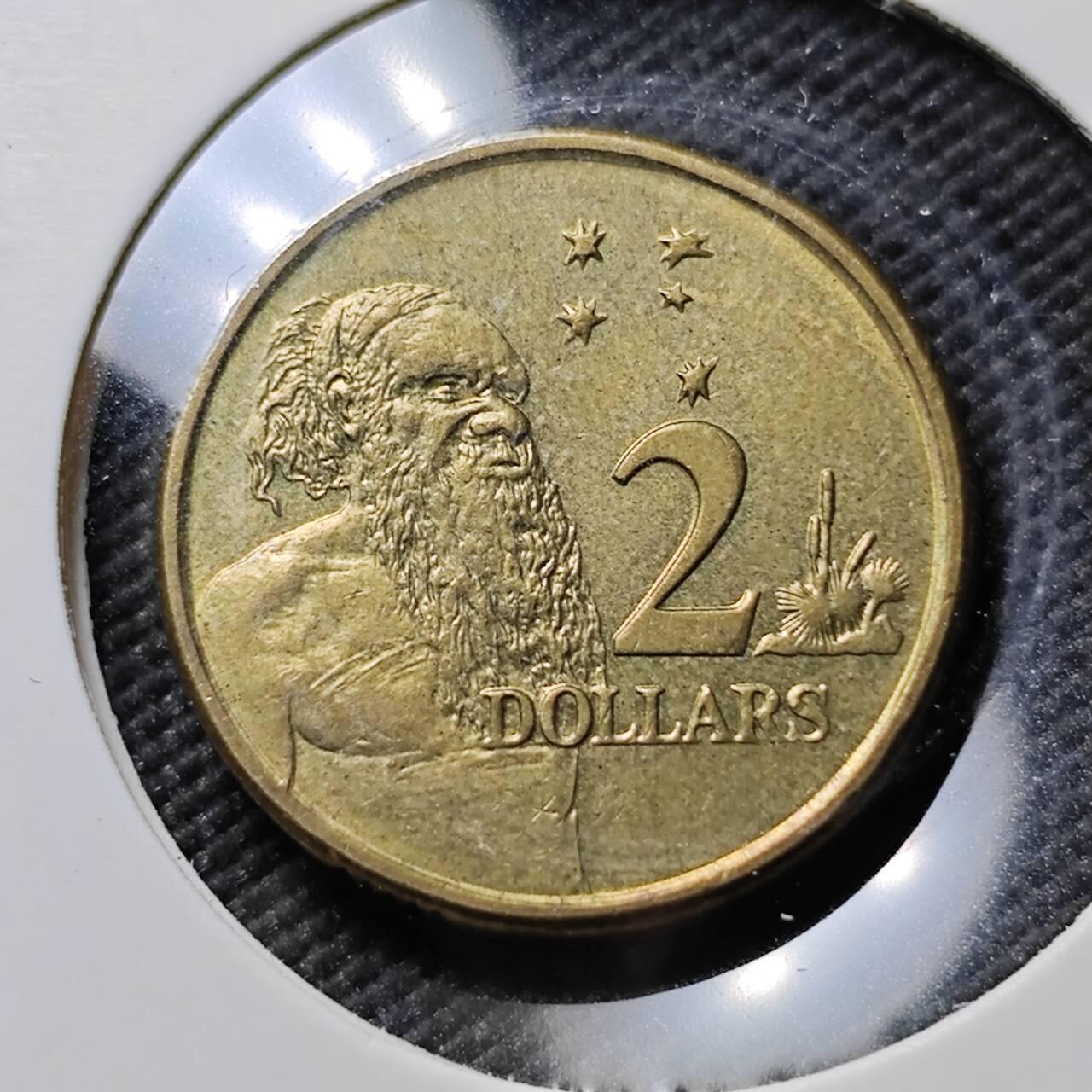 KK钱币收藏小铺  第384期  2月预留时间 周末发货  澳大利亚2元