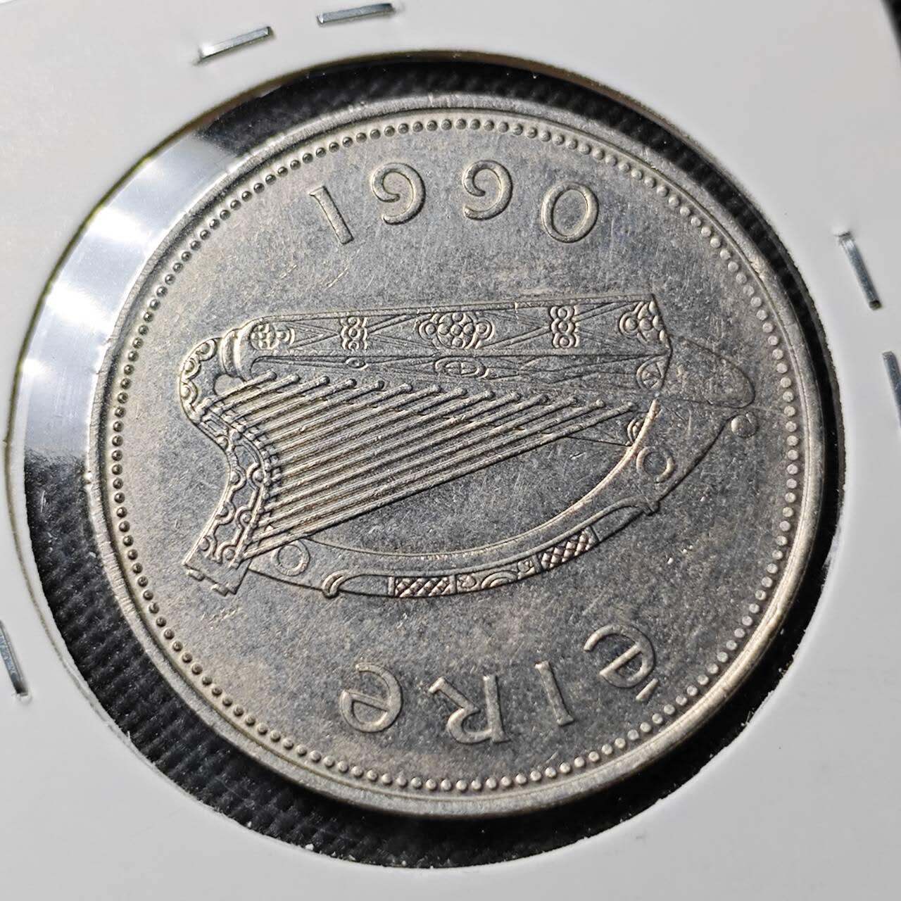 KK钱币收藏小铺  第384期  2月预留时间 周末发货  爱尔兰1镑