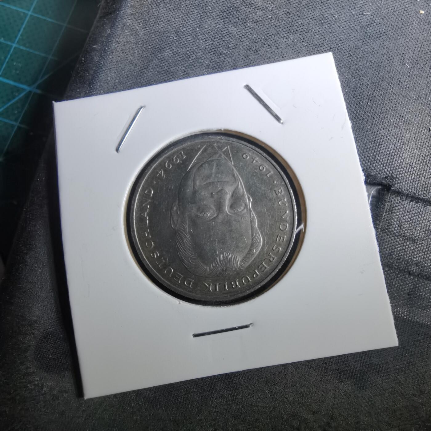 沼泽如烟--第950场 德国1994年2马克少见头像