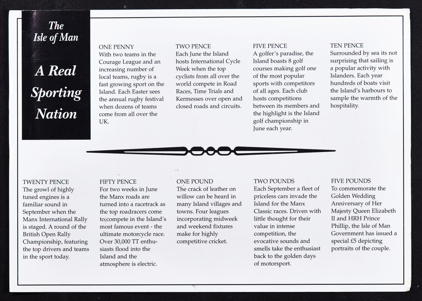 【俄甄集藏】2026年(046)01-07 星期三 晚 19:30 全场包邮 英属马恩岛1997年1便士-5镑册装硬币9枚全套，全新品相，名誉品种