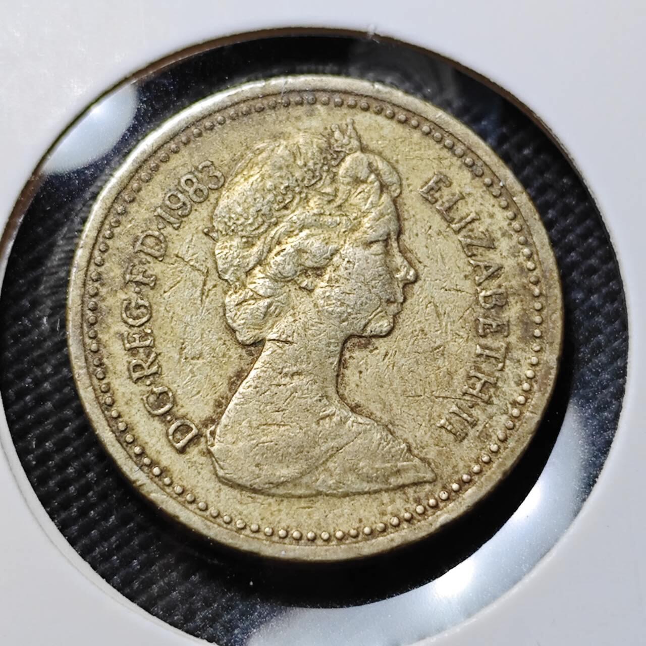 KK钱币收藏小铺  第385期  2月预留时间 周末发货  英国1镑