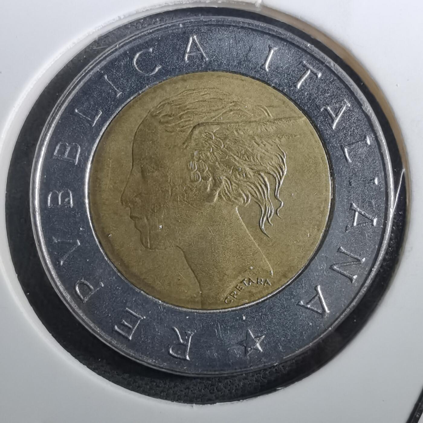 沼泽如烟--第950场 意大利1993年500里拉