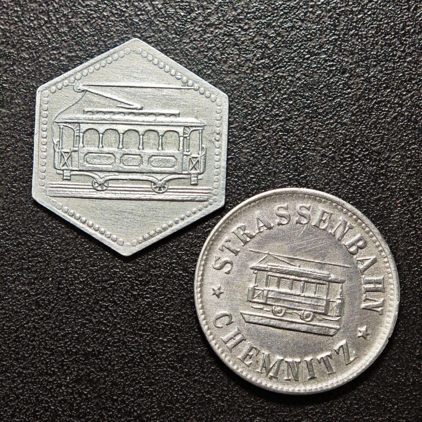 【德藏】世界币章拍卖第160期 德国 德紧硬币 2枚一组