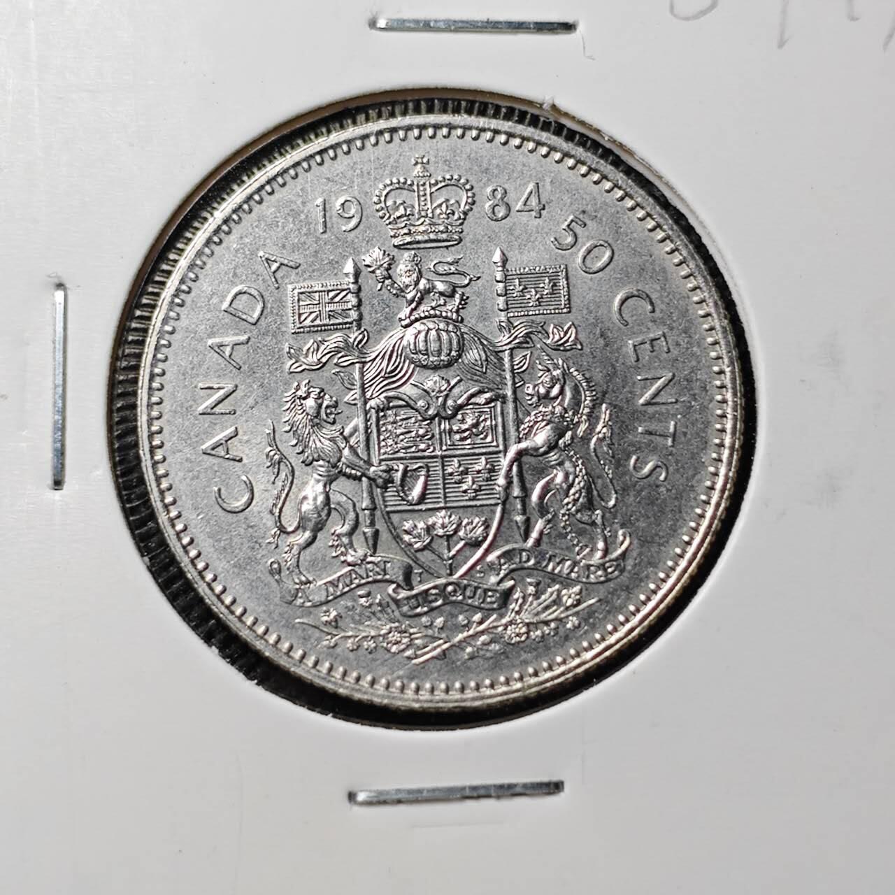 KK钱币收藏小铺  第384期  2月预留时间 周末发货  加拿大50分