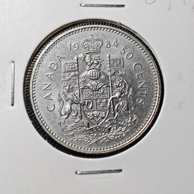 KK钱币收藏小铺  第384期  2月预留时间 周末发货 -  加拿大50分