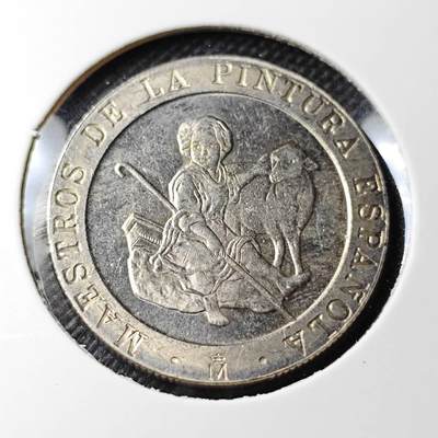 KK钱币收藏小铺  第385期  2月预留时间 周末发货 -  1995西班牙200比塞塔纪念币 少见主题