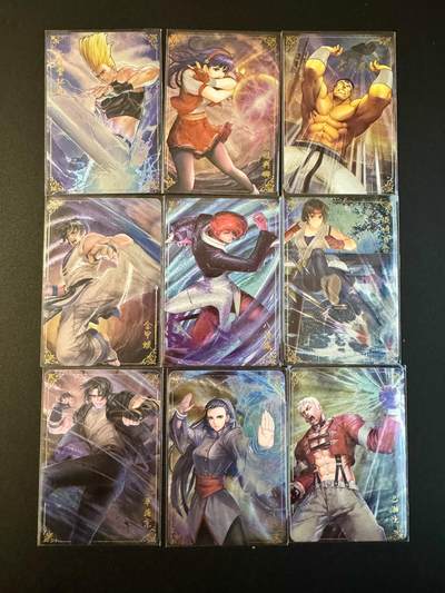 NO.20 好又多金牌大场，新年马到成功！新店点关注不迷路！每周一站式配齐，方便凑单！（周6晚8点截拍，卖家送拍0抽成！） - 死月 超远古套卡 拳皇系列一套9张 粗闪