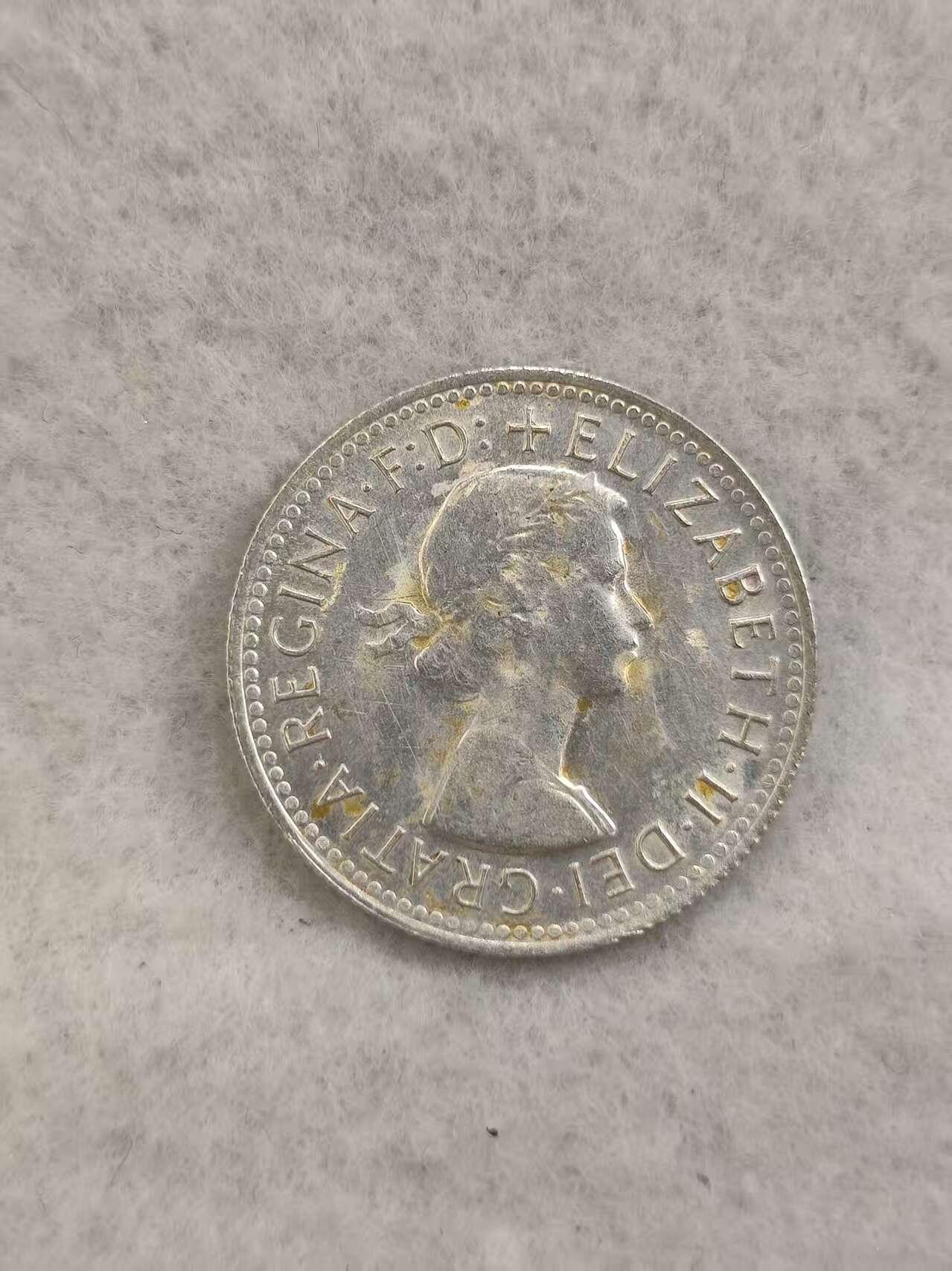 G&W世界散币，银币处理专场（第41场） 澳大利亚1961年1先令 银币