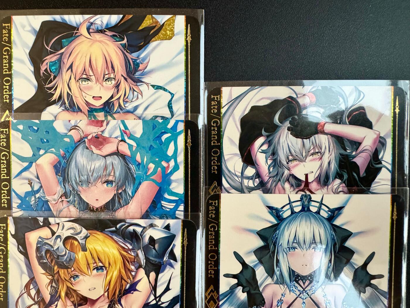 NO.20.5 好又多妹卡大赏，祝你新年旺桃花~只能从此链接进的专场！新店点关注不迷路~每周一站式配齐，方便凑单！（周5晚9点截拍，卖家送拍免费！） 白花恋诗 FGO系列一套5张 私房女友 诱惑至极 钻闪