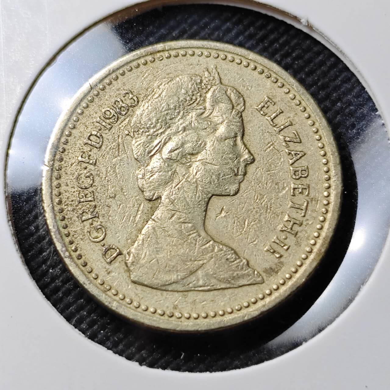 KK钱币收藏小铺  第383期  2月预留时间 周末发货  英国1镑