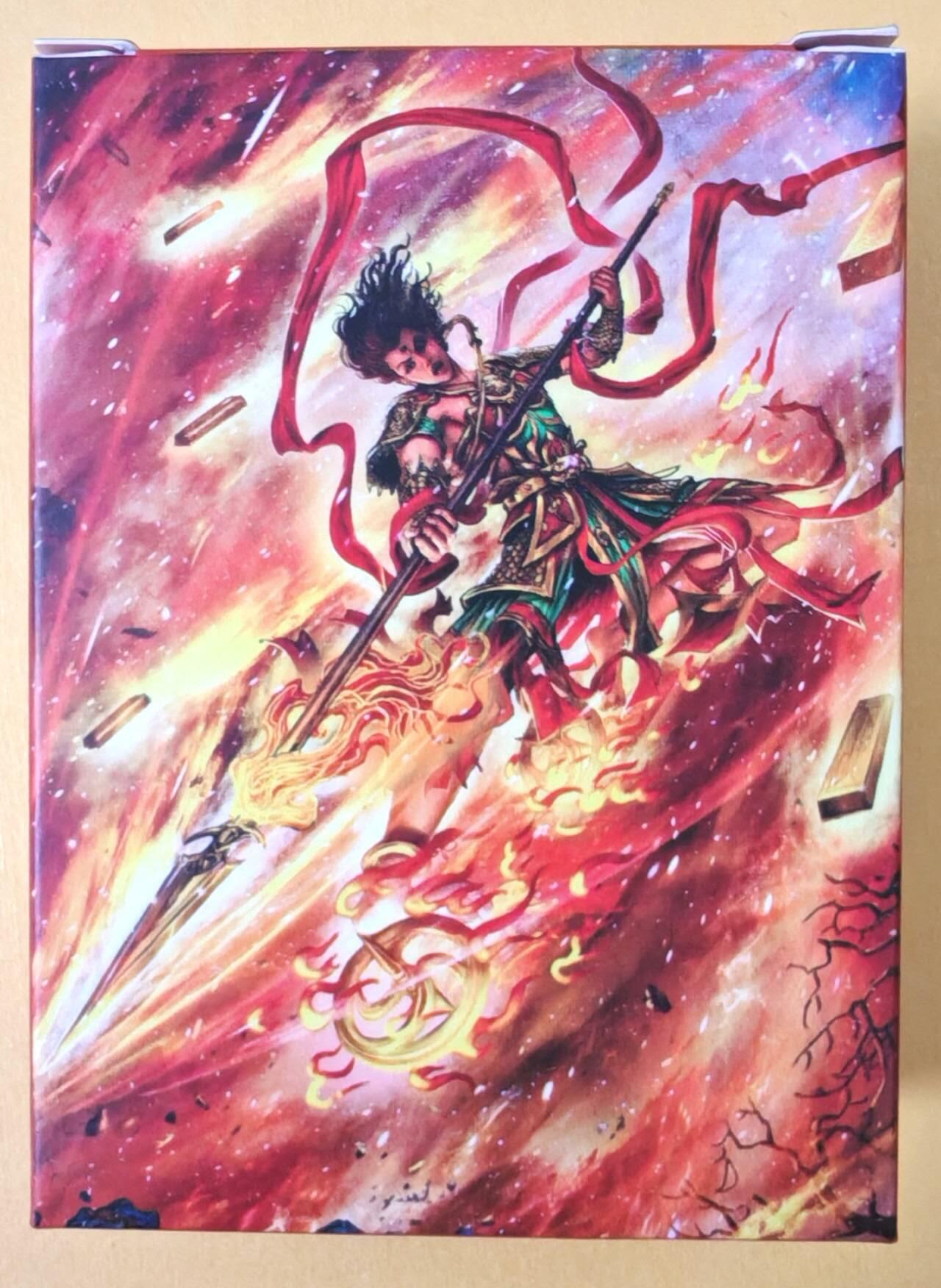 趣卡卡拍No.23期（无佣金免手续费，分享成交有奖） 【镜面套卡】卡德曼 杆子 封神榜下卷 烫金镜面档*42张+大西几四大天王（套卡全新未拆）