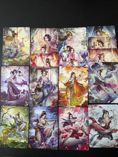 NO.20.5 好又多妹卡大赏，祝你新年旺桃花~只能从此链接进的专场！新店点关注不迷路~每周一站式配齐，方便凑单！（周5晚9点截拍，卖家送拍免费！） - 【套卡】燎原 水浒群芳传 玲姐 普卡套18张