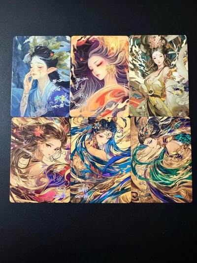 NO.20 好又多金牌大场，新年马到成功！新店点关注不迷路！每周一站式配齐，方便凑单！（周6晚8点截拍，卖家送拍0抽成！） - 百姬传 神话娘娘一套6张 厚卡浮雕