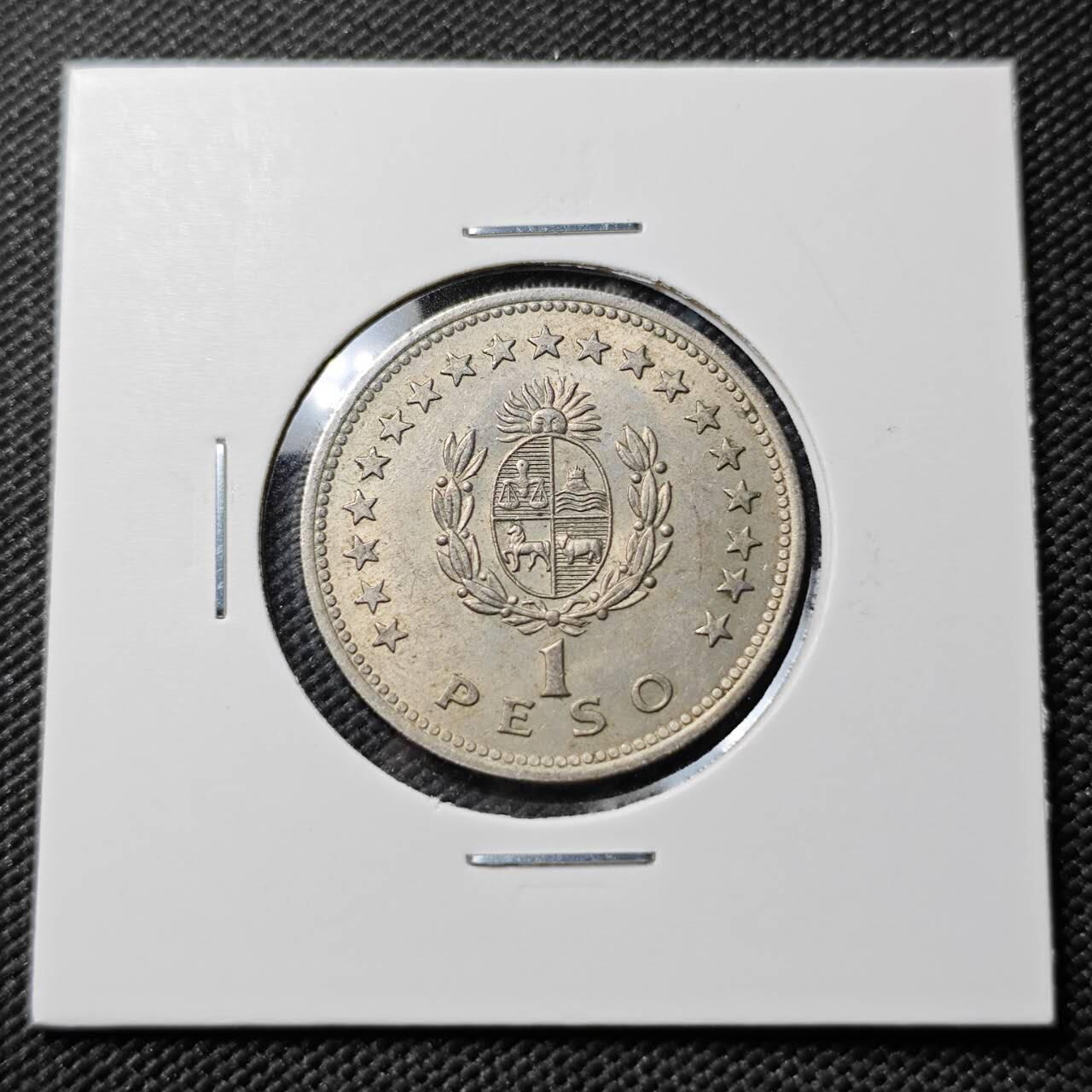 KK钱币收藏小铺  第384期  2月预留时间 周末发货  1960乌拉圭1比索