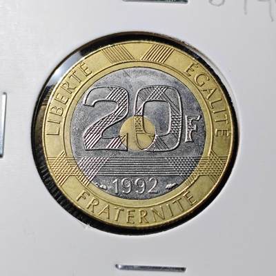 KK钱币收藏小铺  第384期  2月预留时间 周末发货 -  法国20法郎