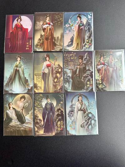 NO.20 好又多金牌大场，新年马到成功！新店点关注不迷路！每周一站式配齐，方便凑单！（周6晚8点截拍，卖家送拍0抽成！） - 阿毛玩卡 寻梦红楼第二弹 纱布闪工艺 含卡头+人物卡共10张